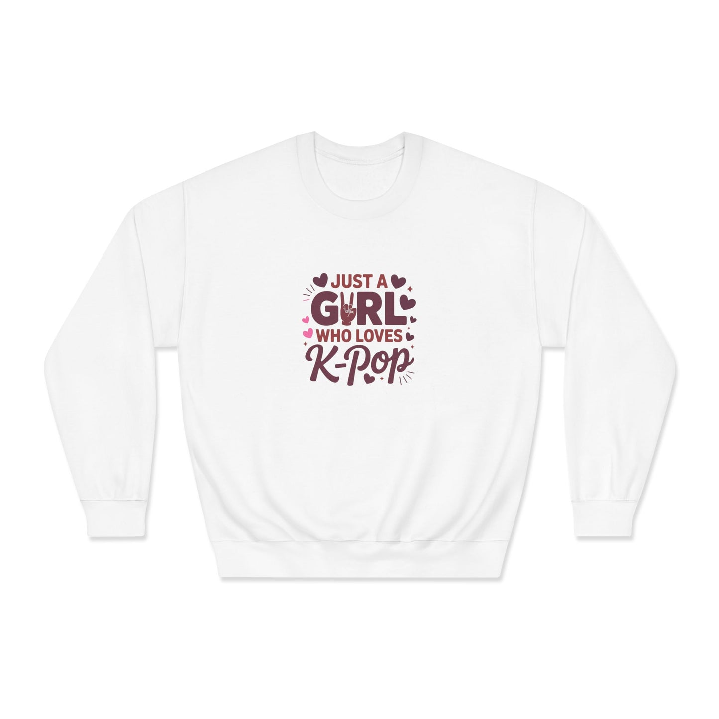 Loves K-Pop Girl Sweatshirt