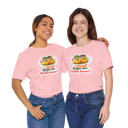 Baiya aur spicy banao! Graphic T-Shirt