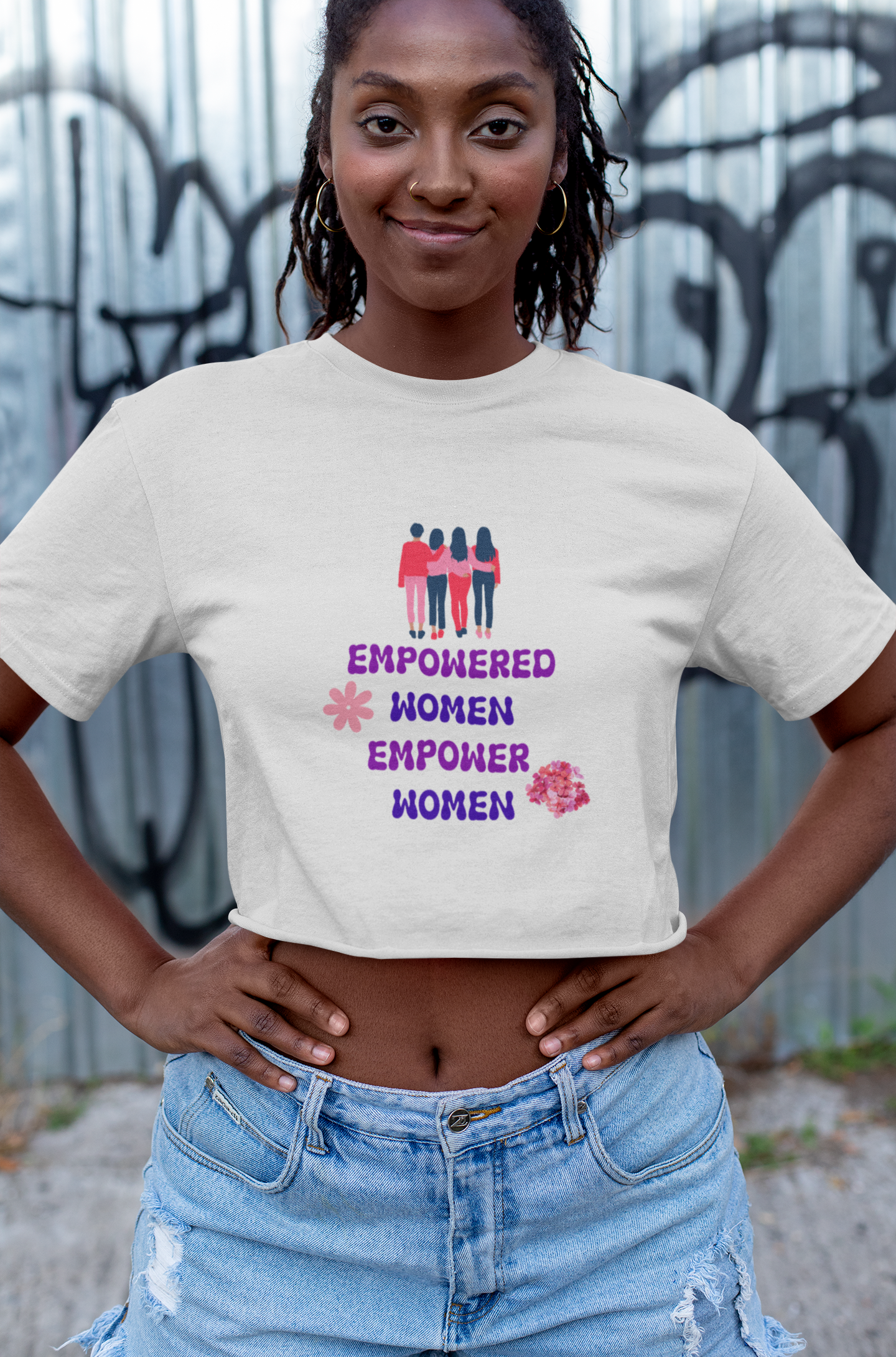 Empowered Women Empower Women Crop Tee