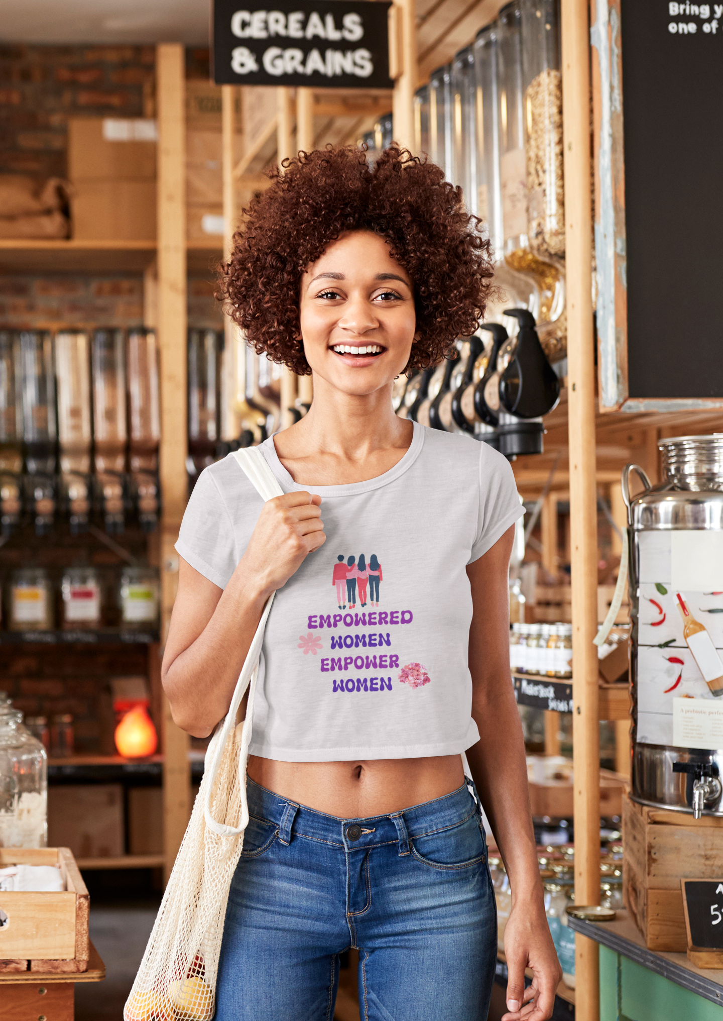 Empowered Women Empower Women Crop Tee