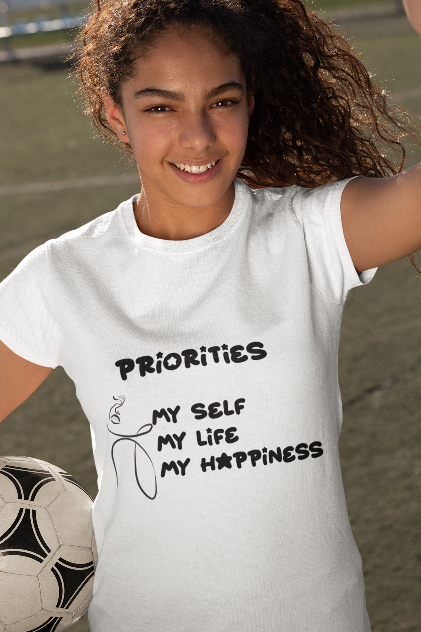 Priorities Women's Cotton Midweight Tee