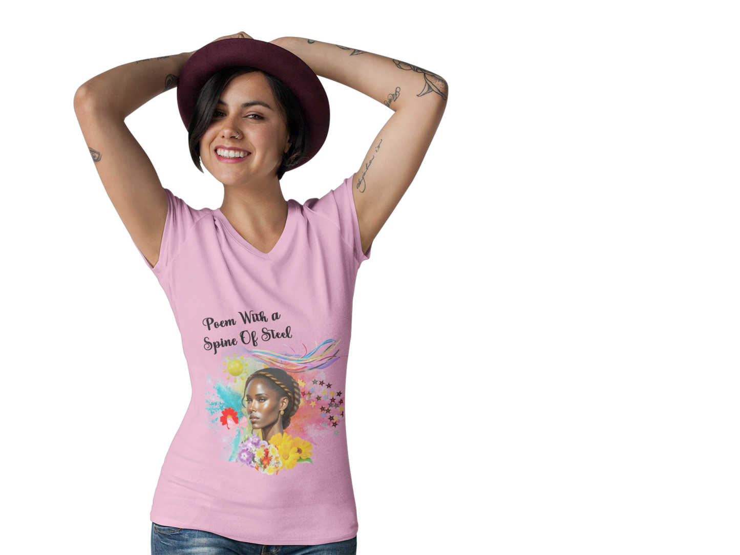 Poem with Spine of Steel Women's Softstyle T-Shirt