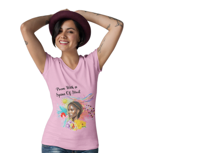 Poem with Spine of Steel Women's Softstyle T-Shirt