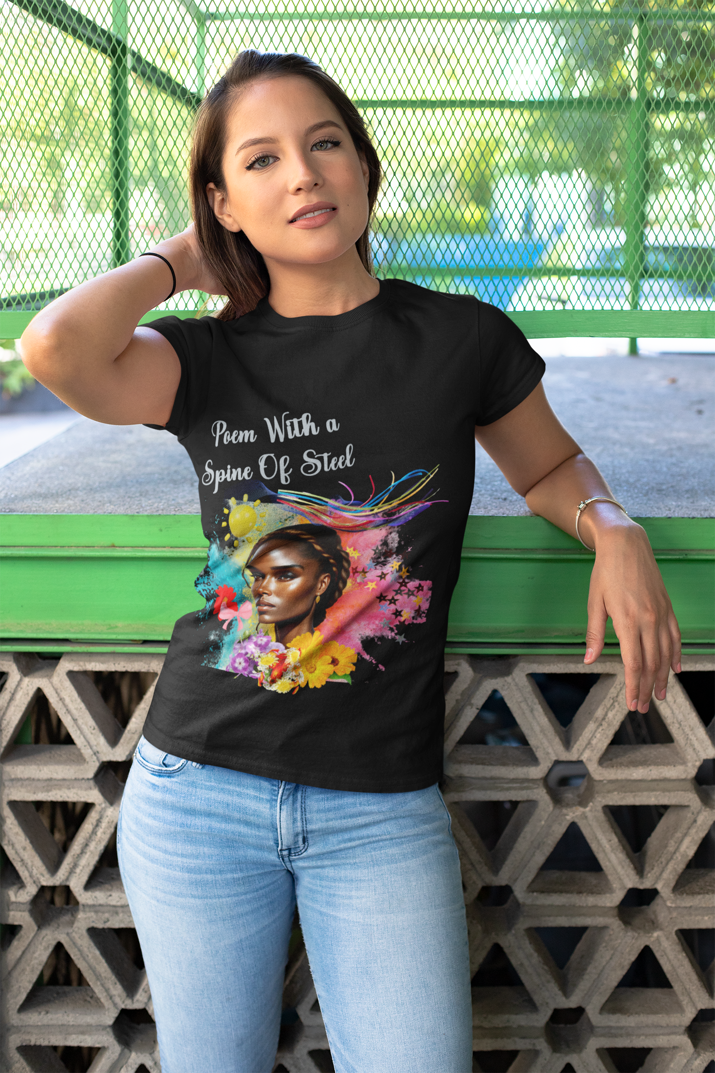 Poem with Spine of Steel Women's Softstyle T-Shirt