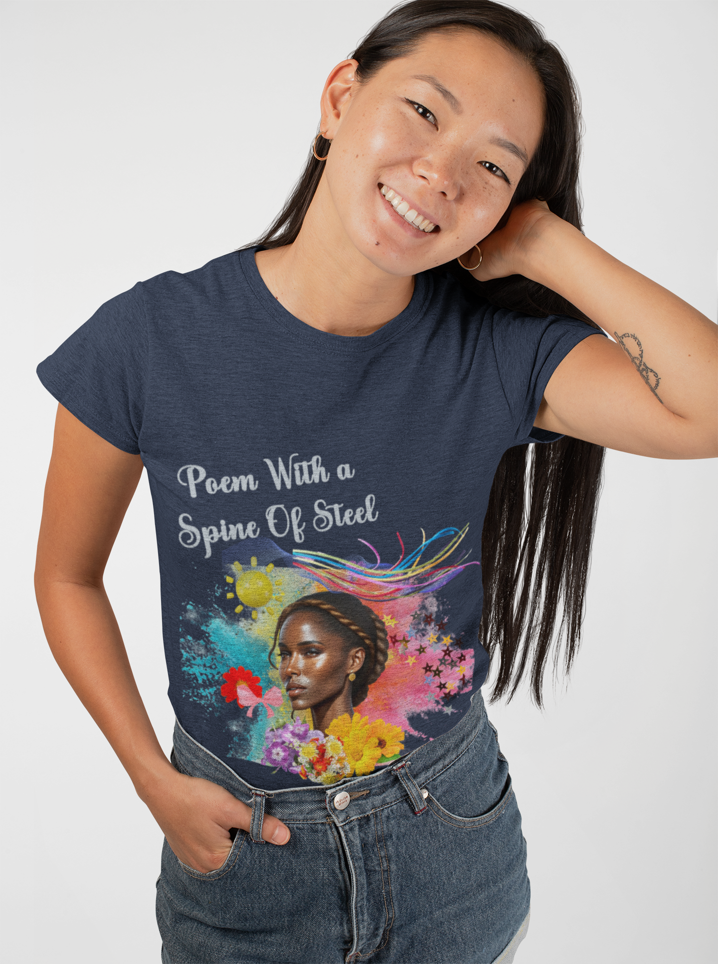 Poem with Spine of Steel Women's Softstyle T-Shirt