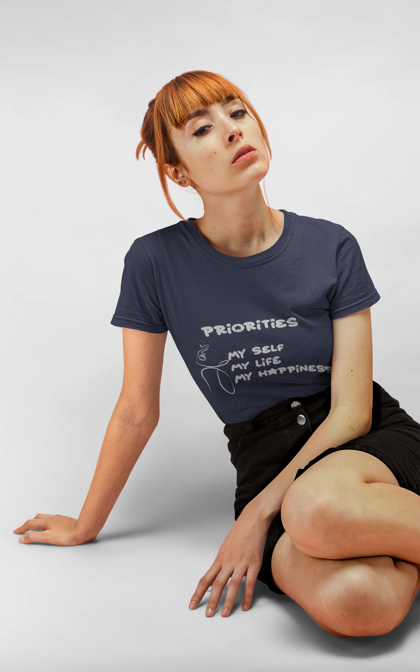 Priorities Women's Cotton Midweight Tee