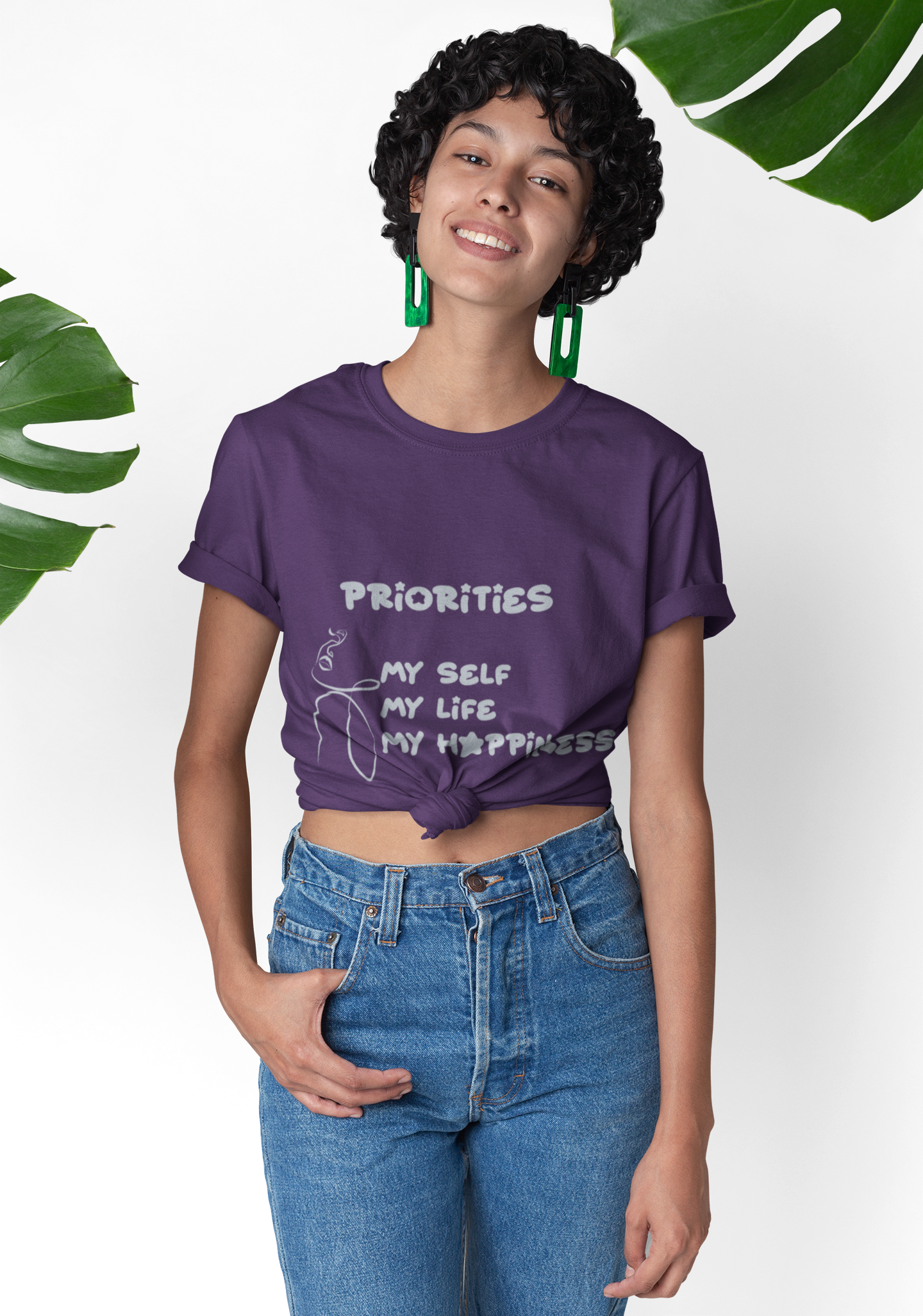 Priorities Women's Cotton Midweight Tee