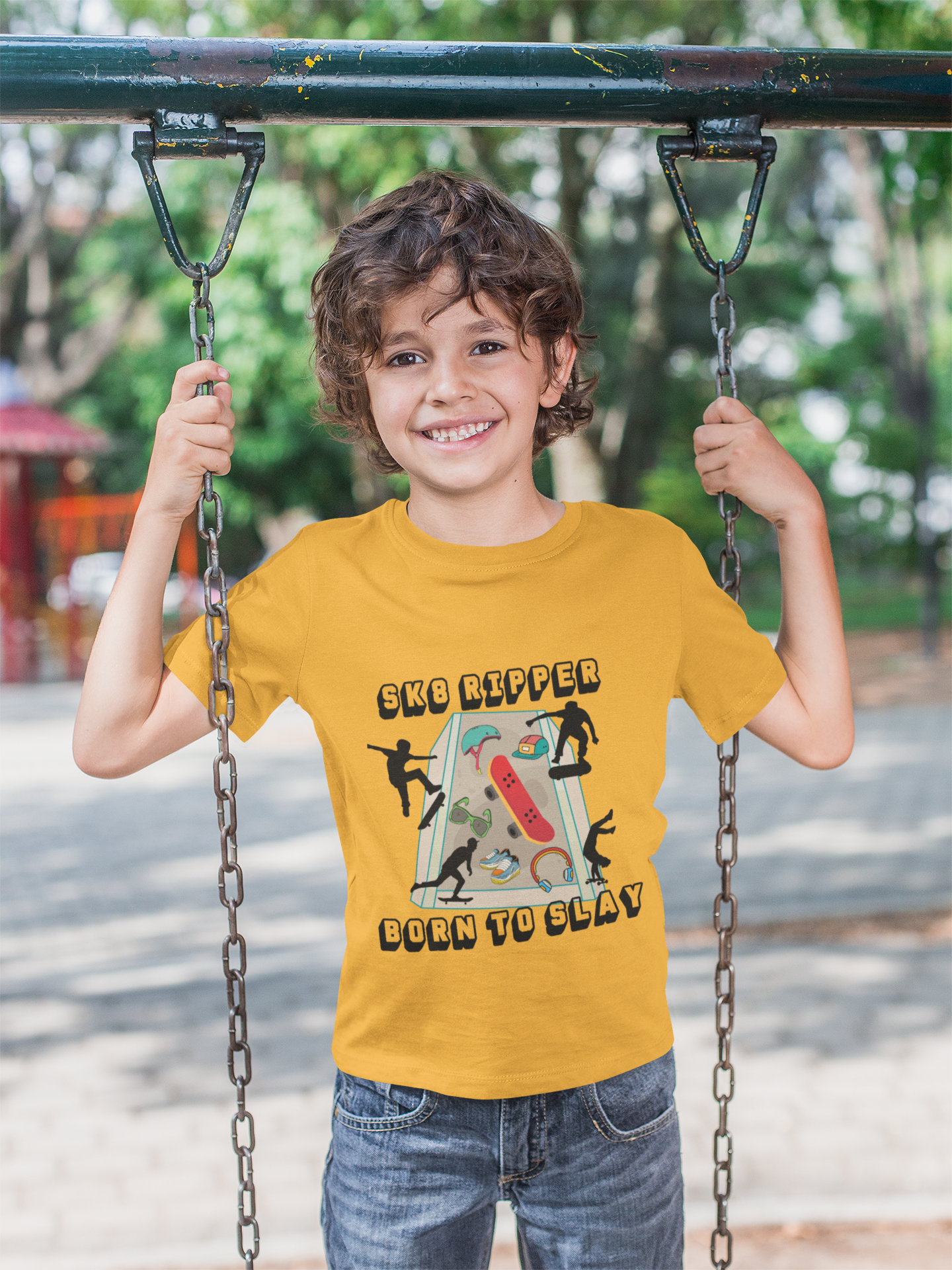 Kids Skateboard Tee