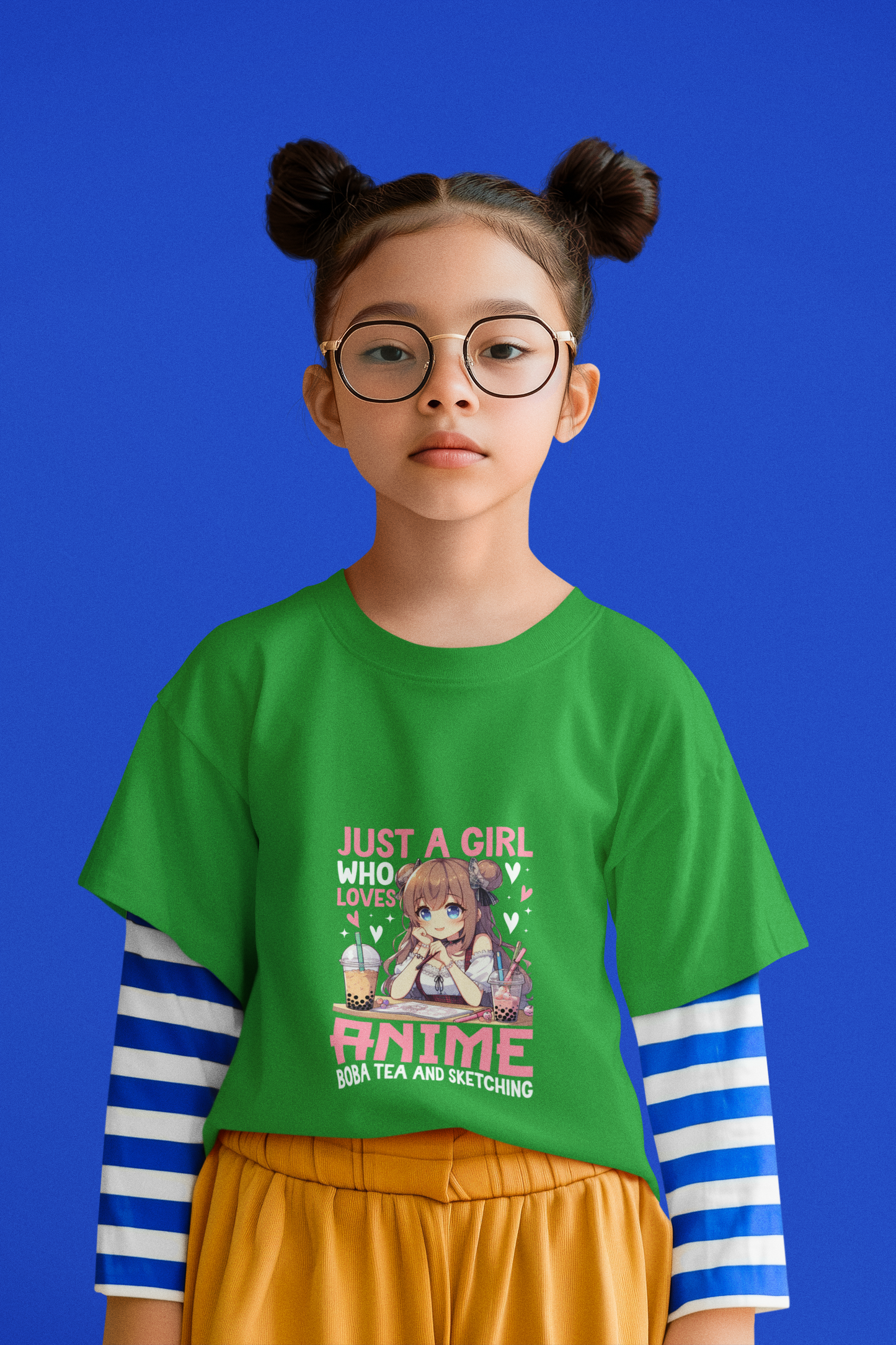 Just a Girl who loves Anime Teen Cotton Tee