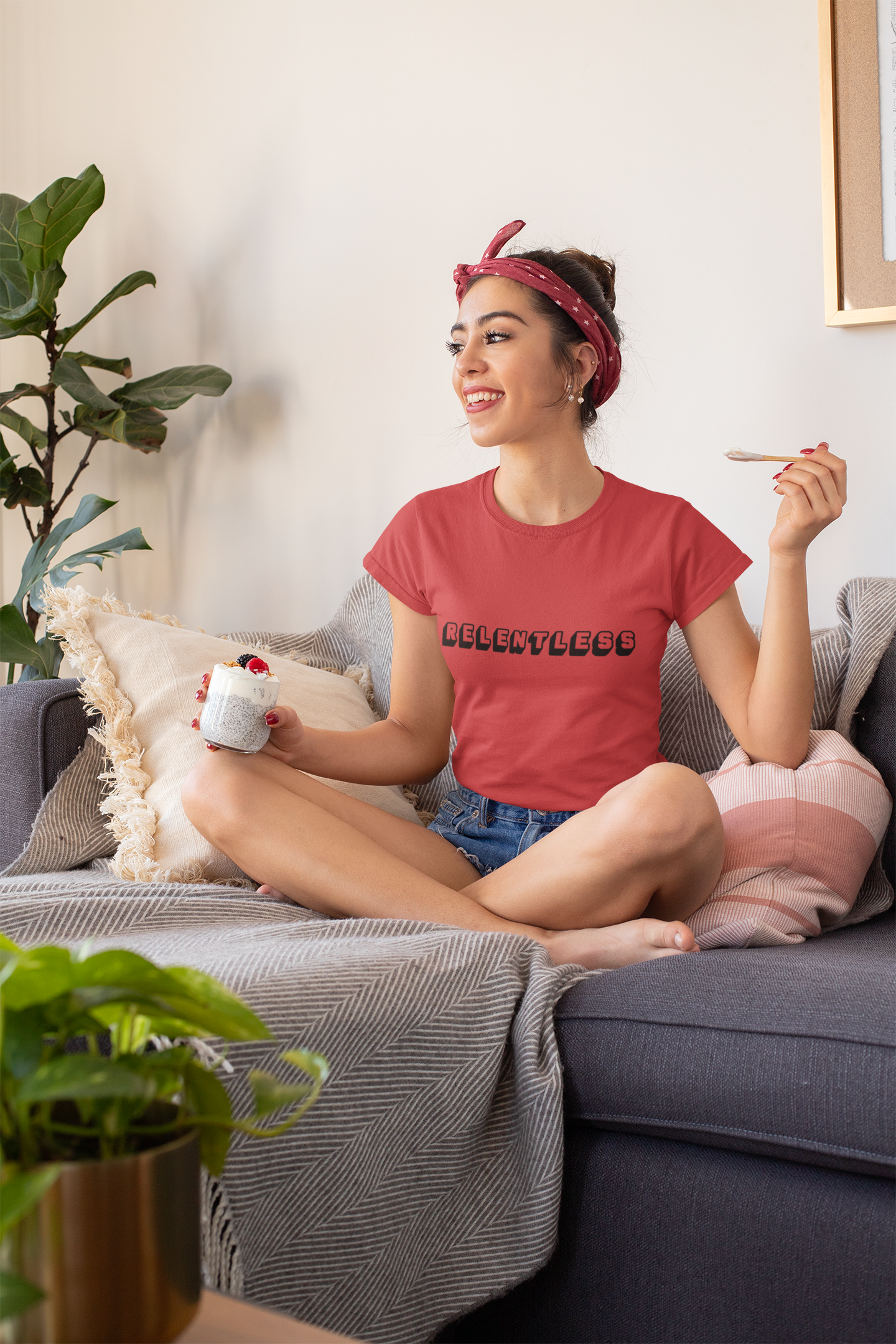 Relentless Women's Cotton Tee