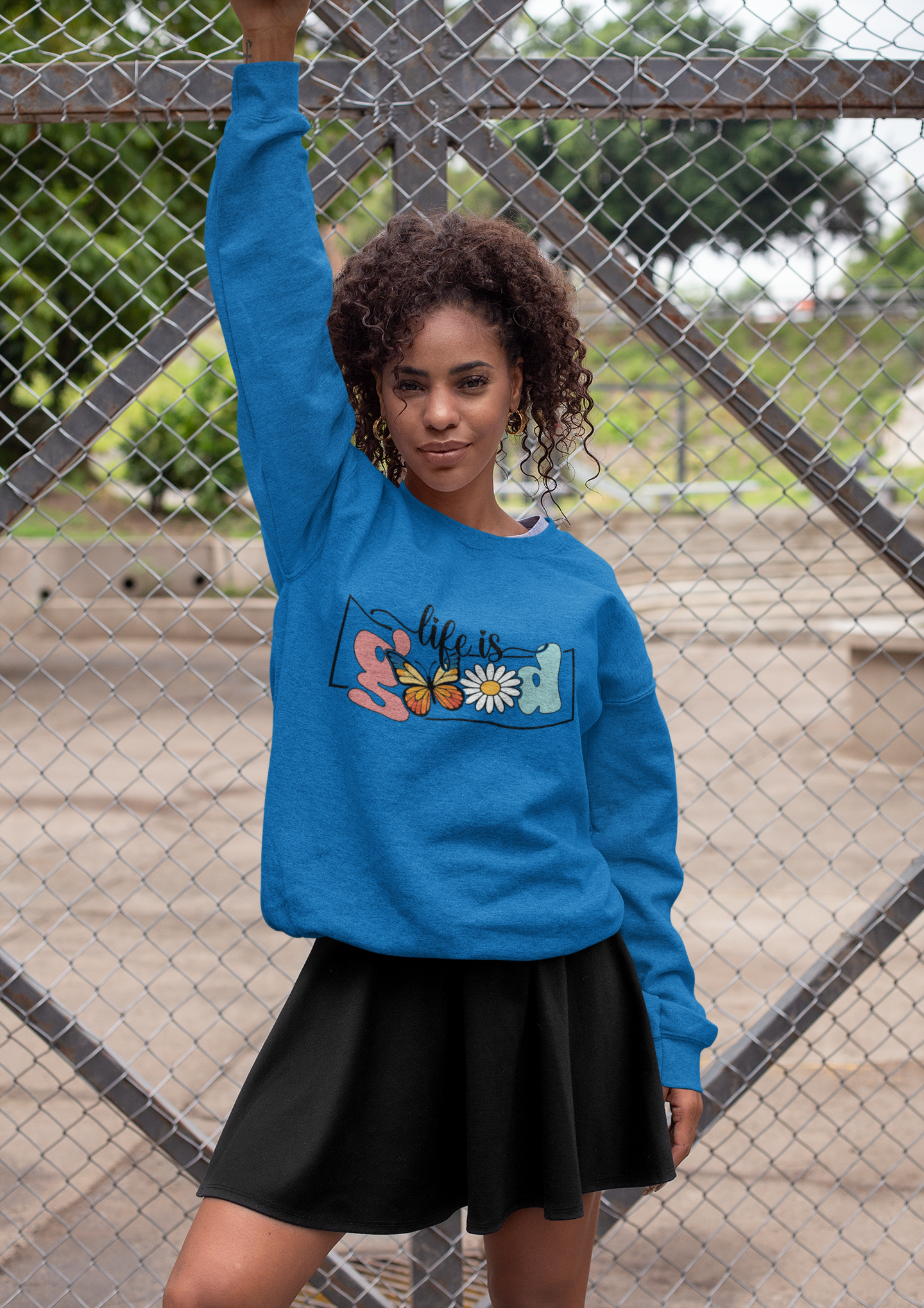 Life is Good Champion Sweatshirt