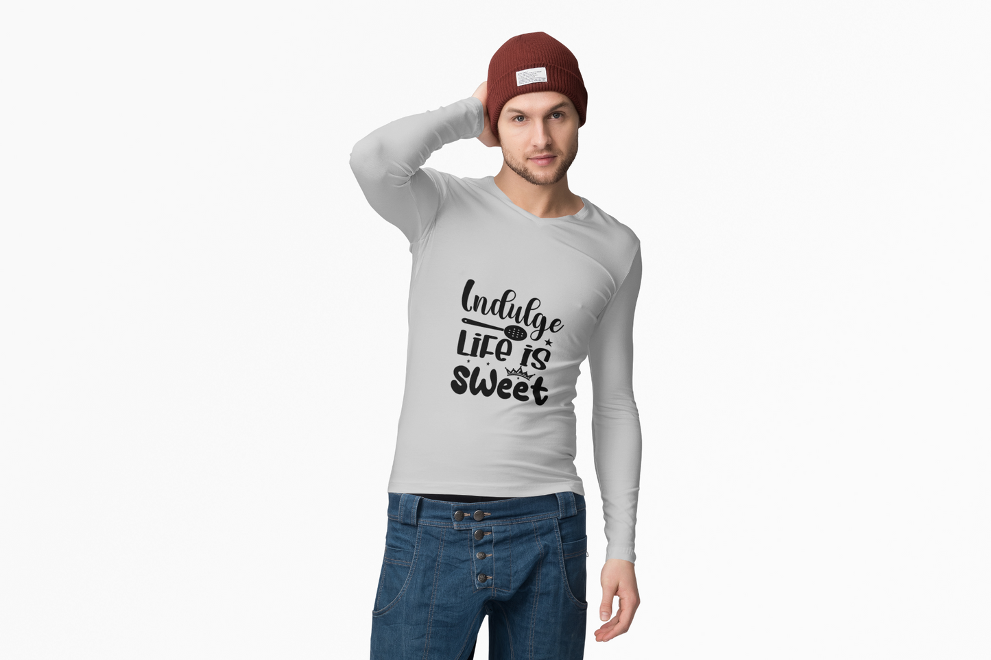 Indulfe Life is Sweet Long Sleeve Tee