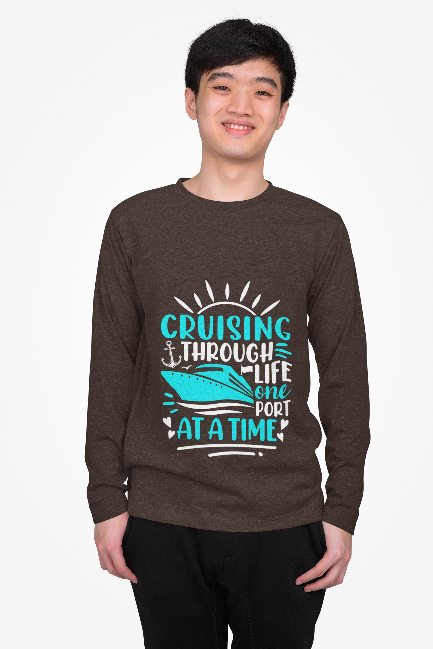 Cruising Through Life Long Sleeve Tee