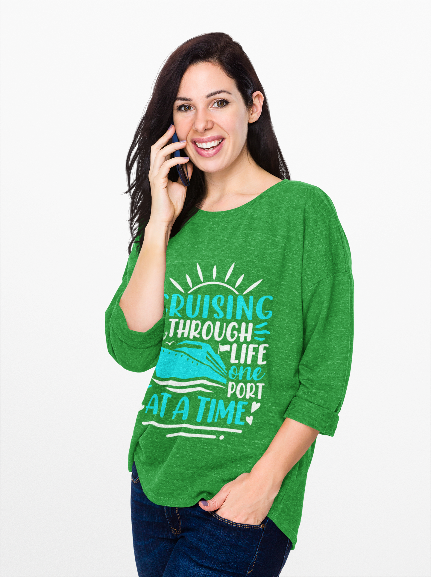 Cruising Through Life Long Sleeve Tee