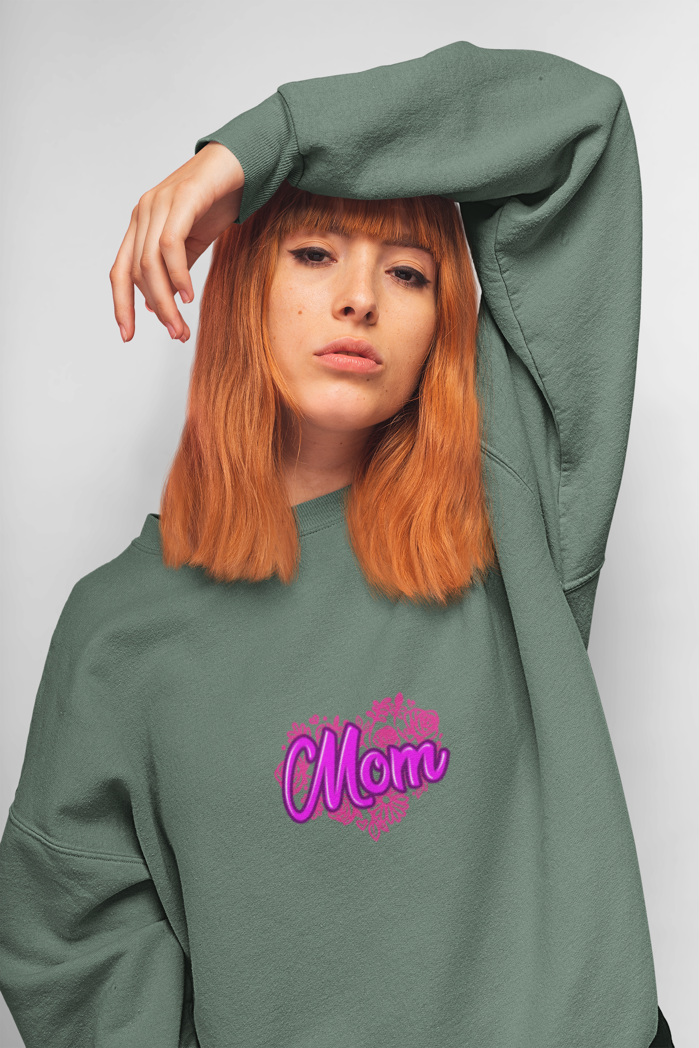 Mom Heart Sweatshirt