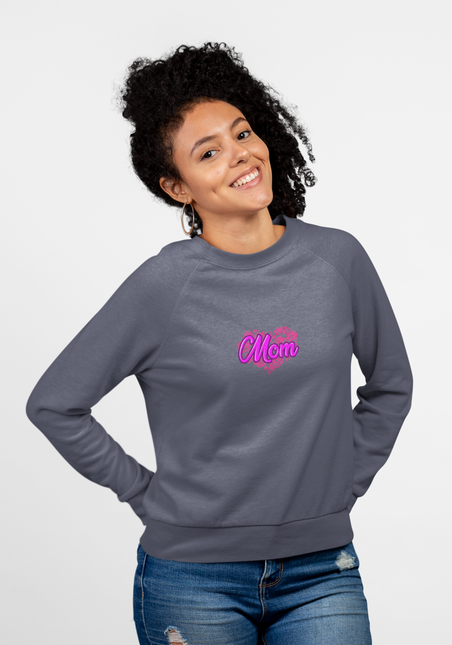 Mom Heart Sweatshirt