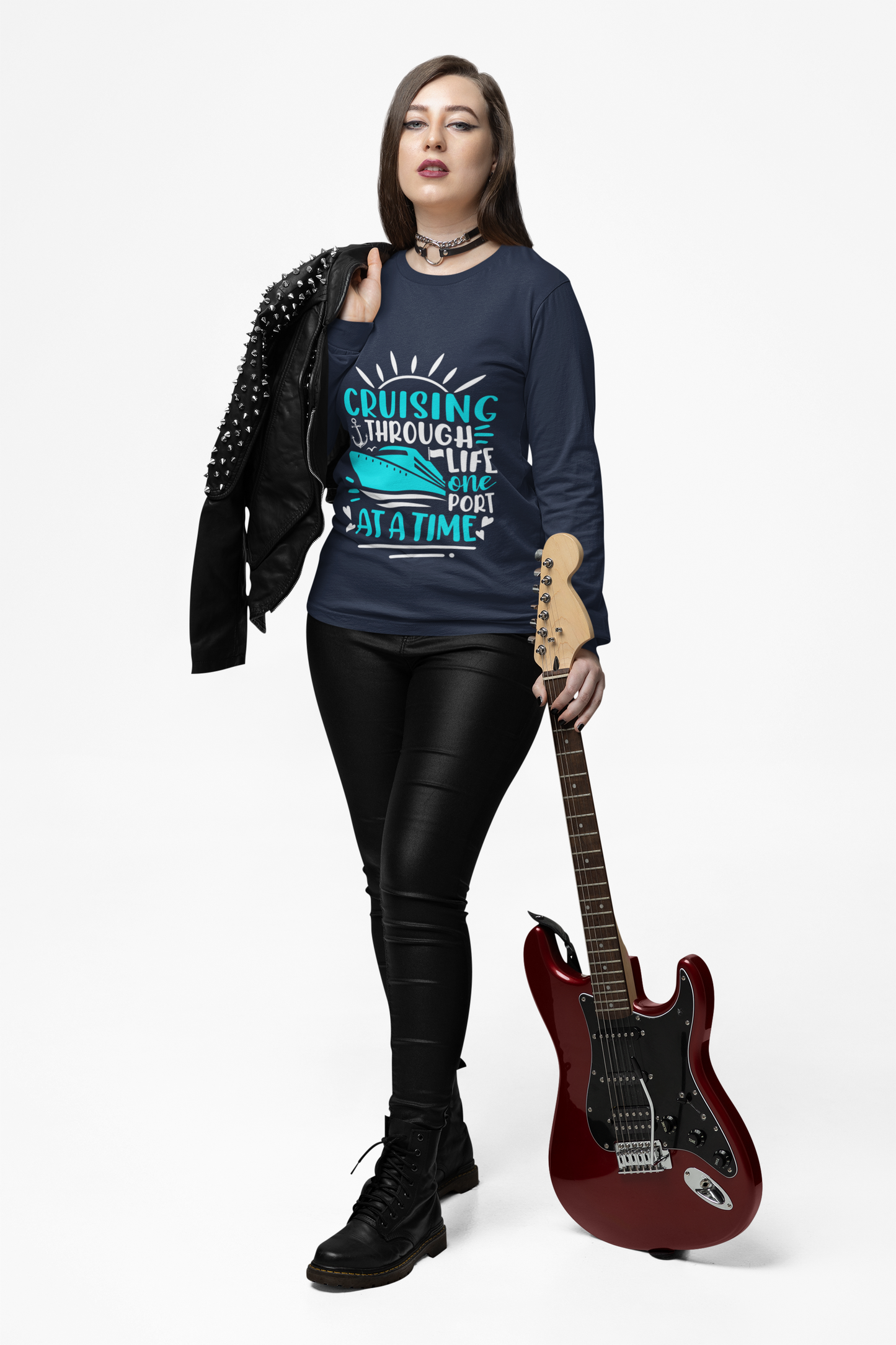 Cruising Through Life Long Sleeve Tee