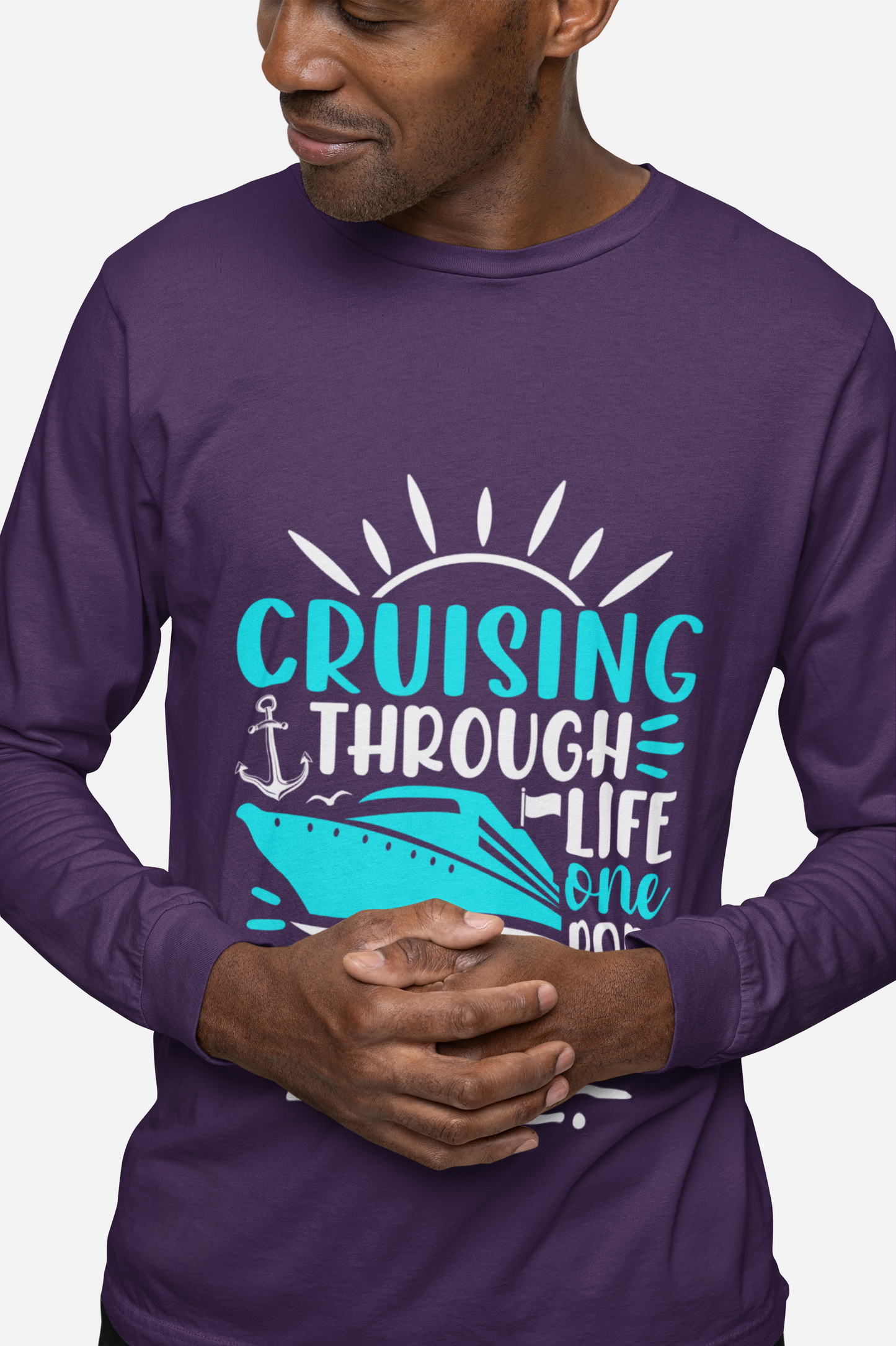 Cruising Through Life Long Sleeve Tee