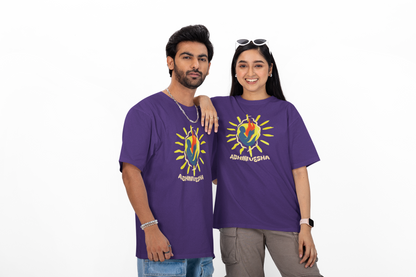Abhinivesha Flame Globe T-Shirt