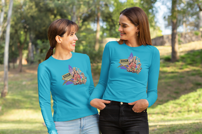 Mahishasura Mardini  Sanskrit Long Sleeve Tee