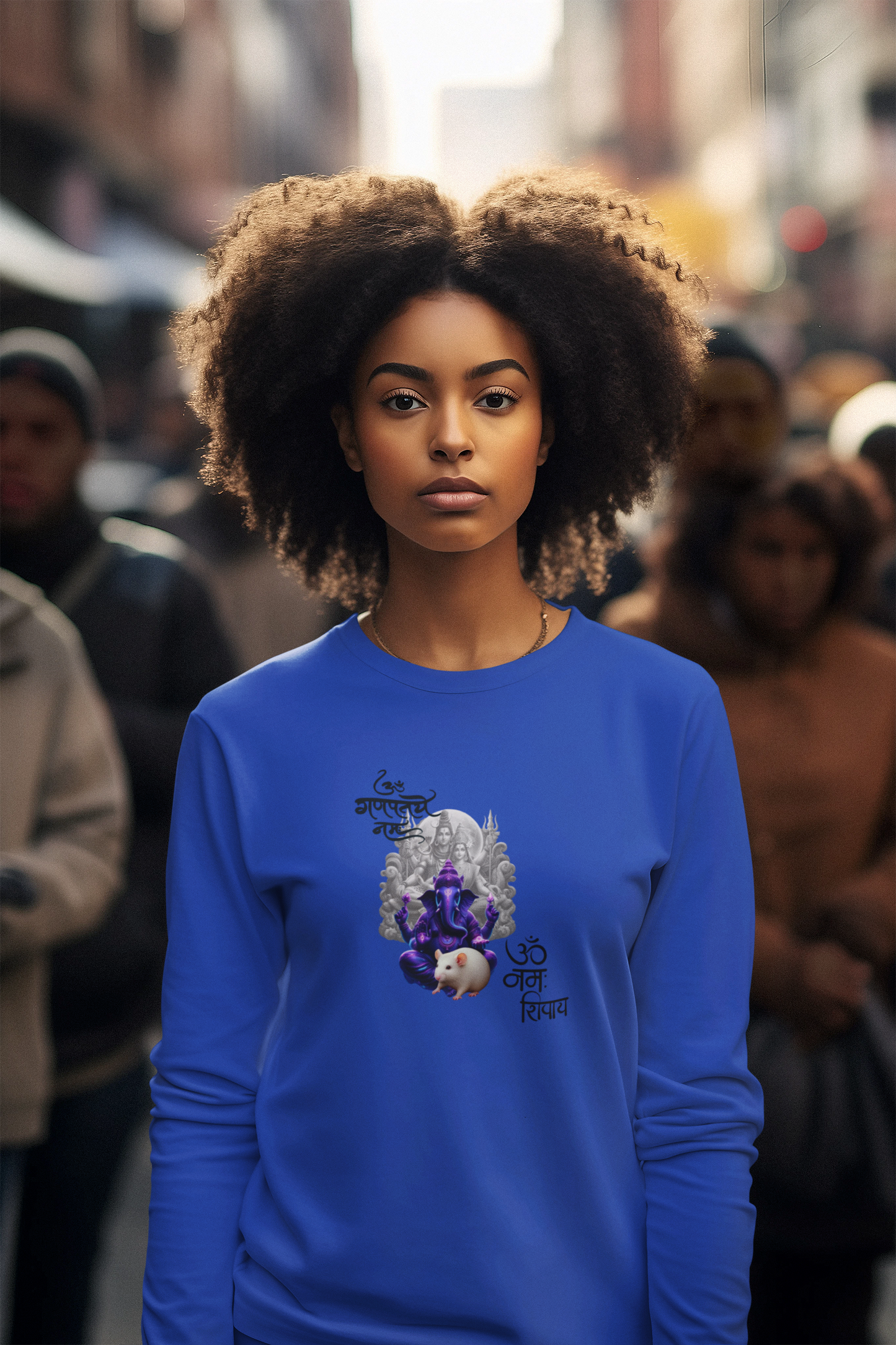 Sri Ganesha Long Sleeve Tee