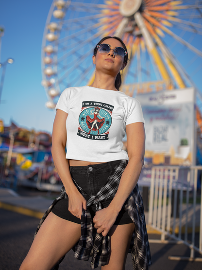 What I Want Festival Crop Top