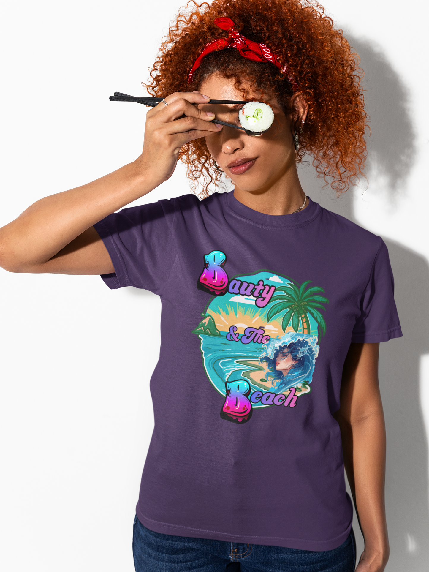 Beauty & The Beach Woman T-Shirt