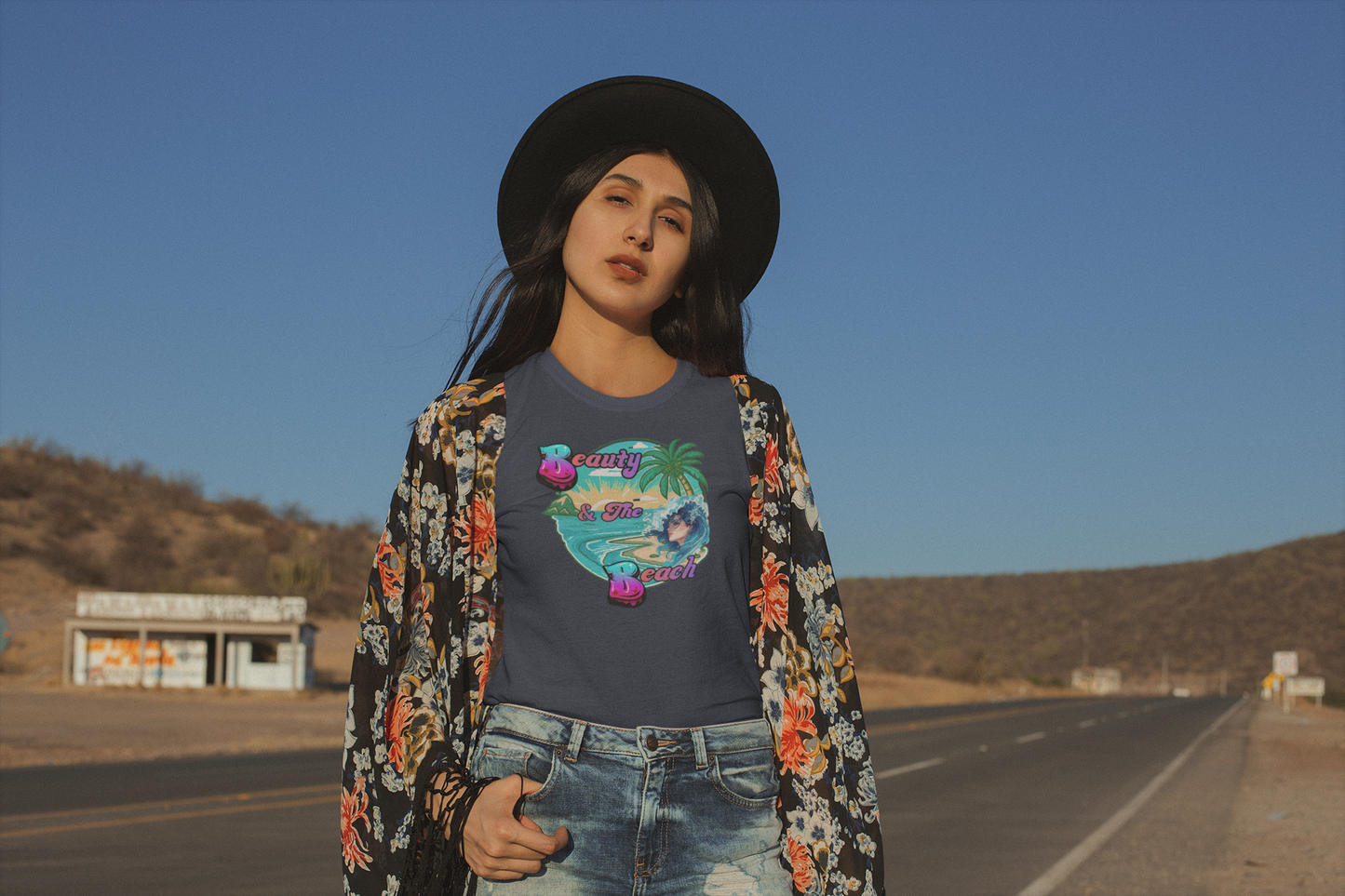 Beauty & The Beach Woman T-Shirt