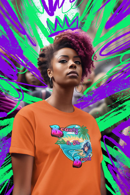 Beauty & The Beach Woman T-Shirt