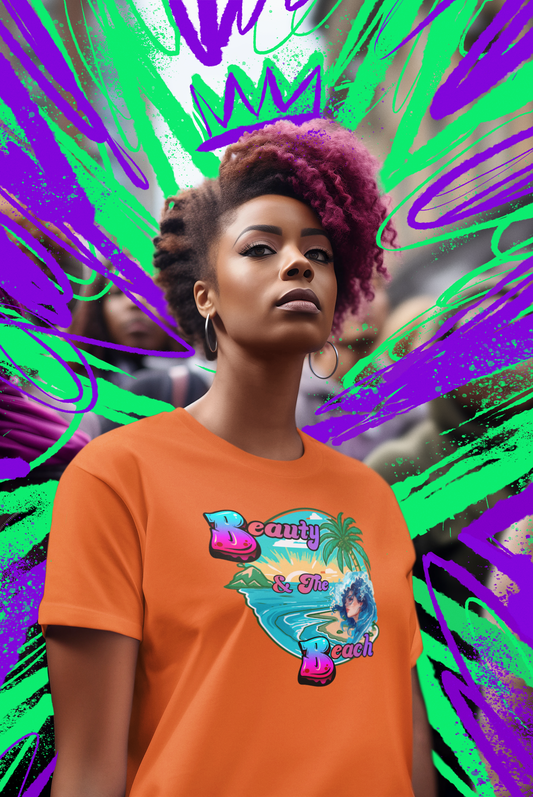 Beauty & The Beach Woman T-Shirt