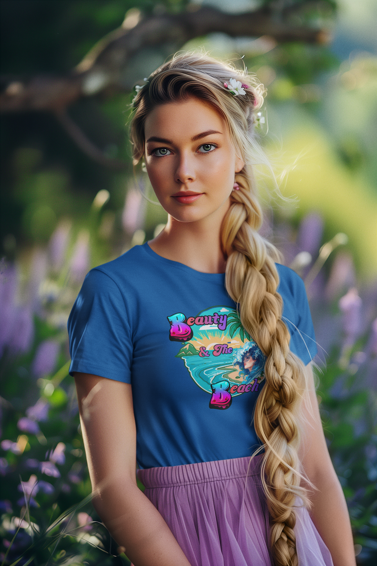 Beauty & The Beach Woman T-Shirt