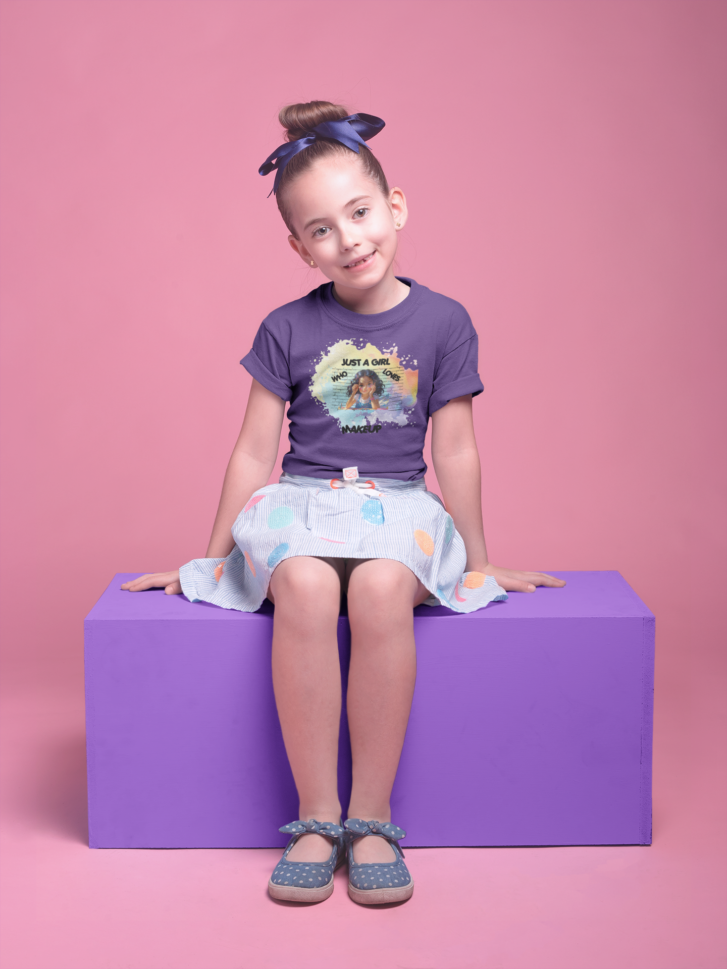 Girl Who Loves Makeup Tee