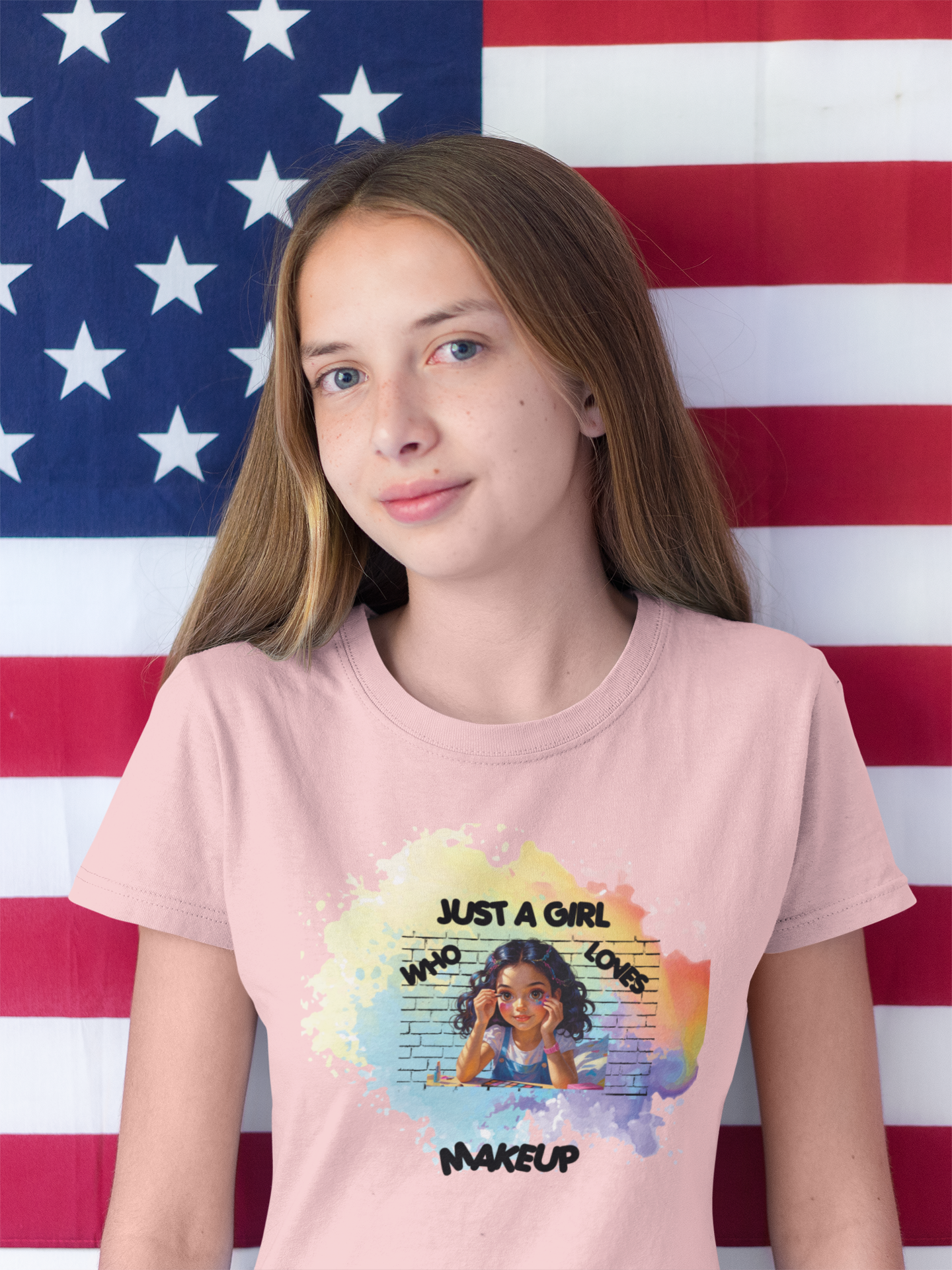 Girl Who Loves Makeup Tee