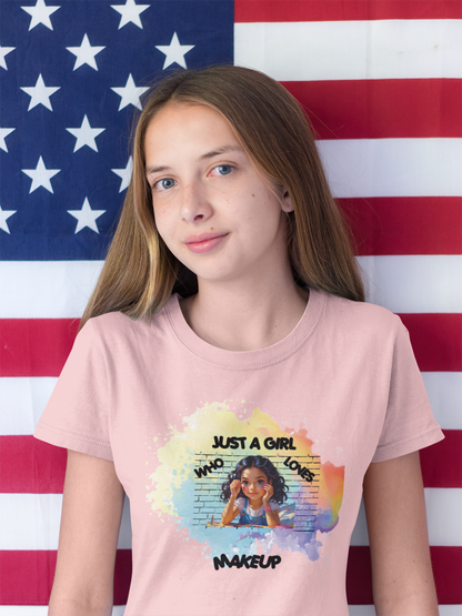 Girl Who Loves Makeup Tee