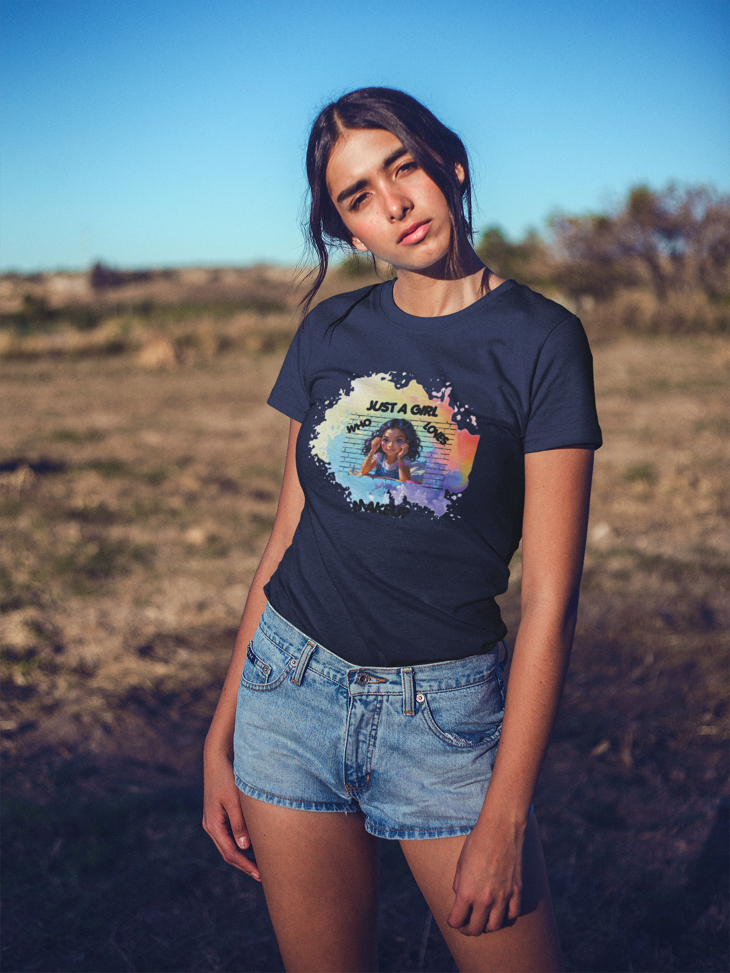 Girl Who Loves Makeup Tee