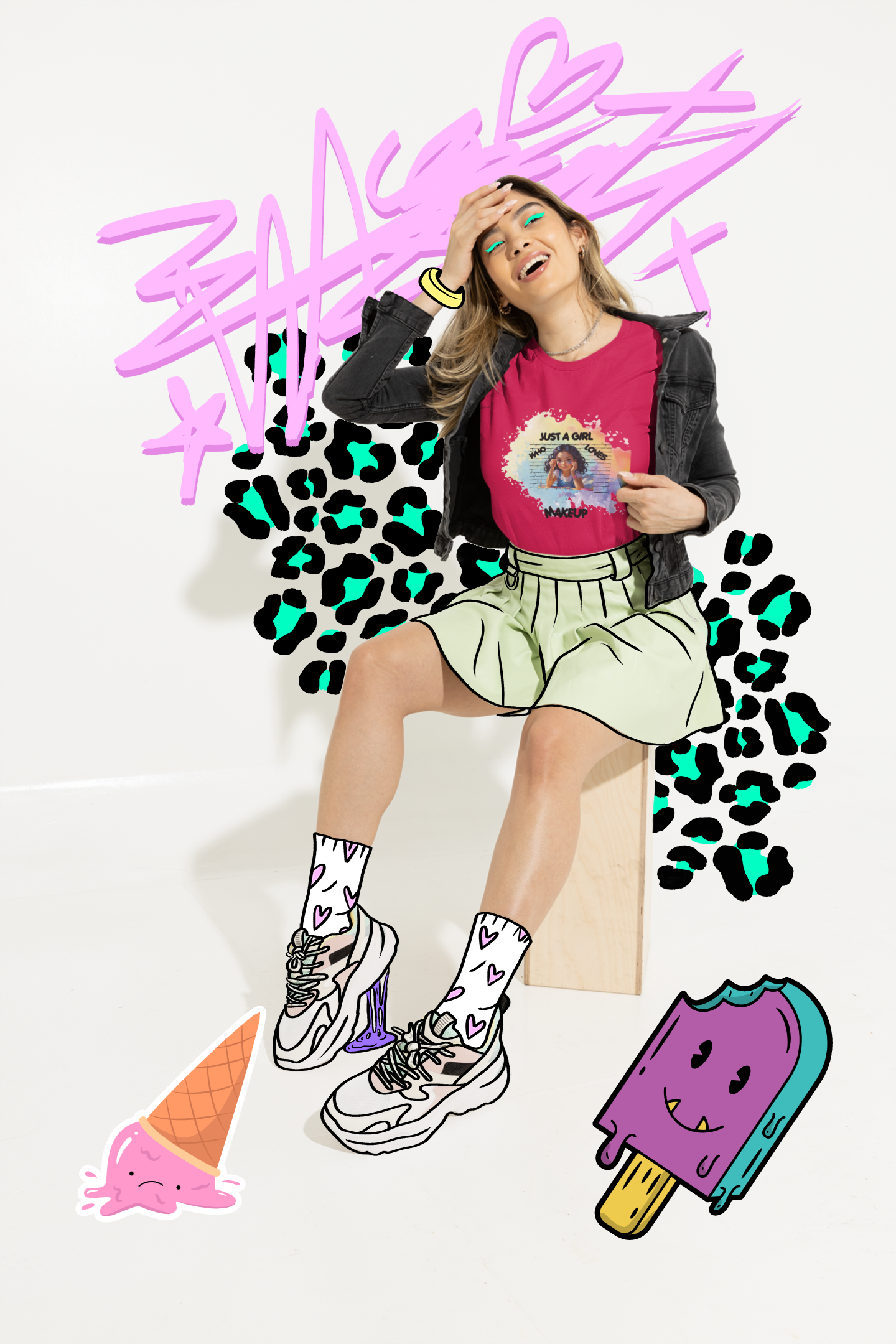 Girl Who Loves Makeup Tee