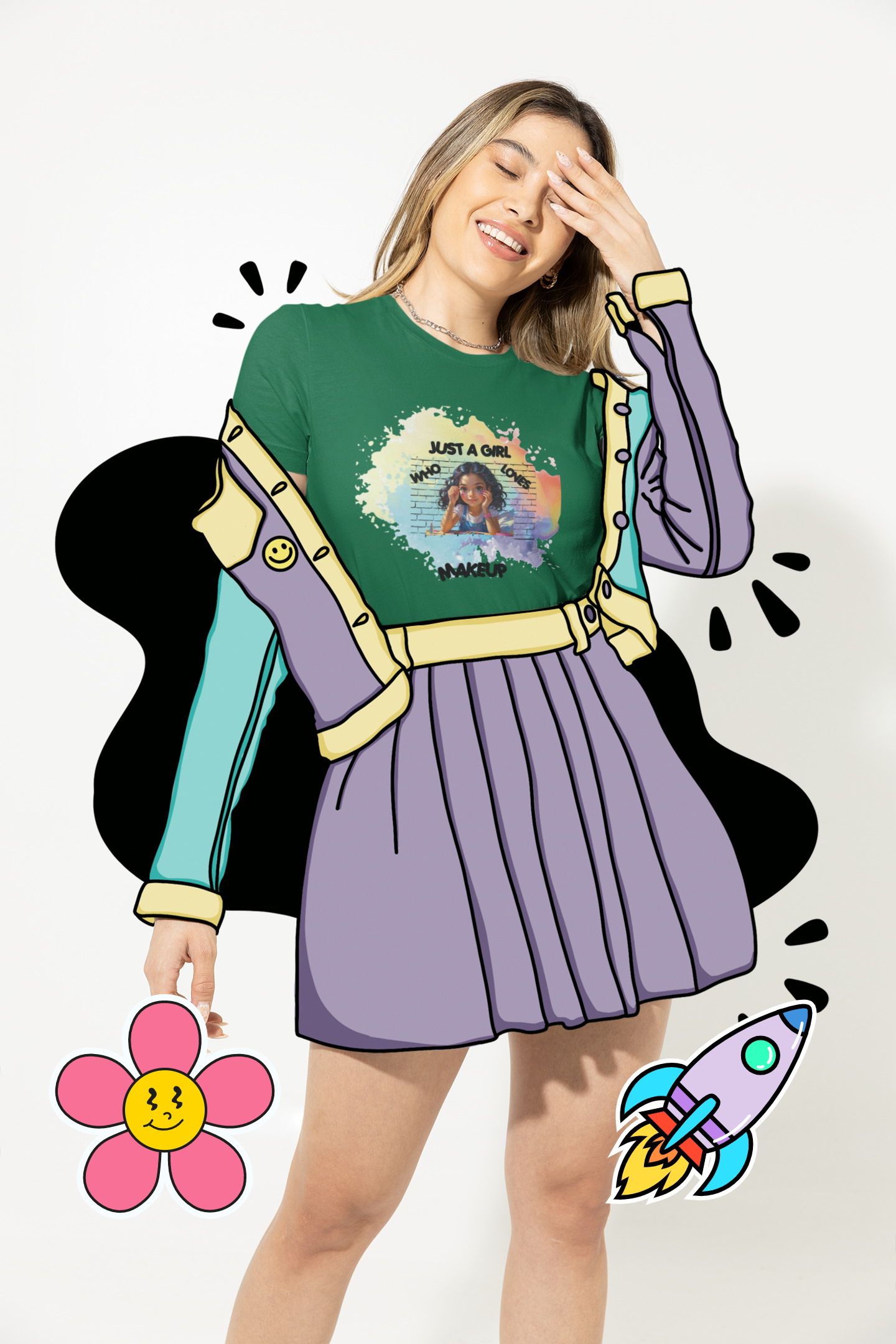 Girl Who Loves Makeup Tee