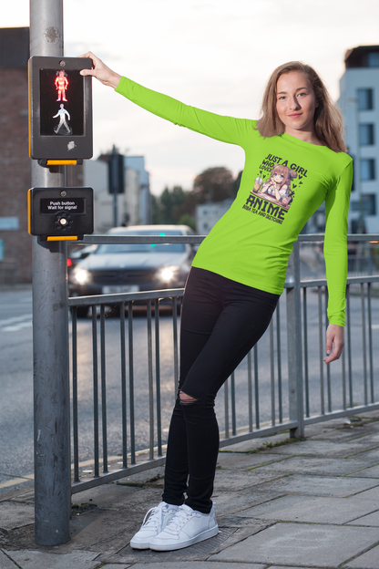 Girl who Loved Anime, Bobo Tea & Sketching Long Sleeve Tee