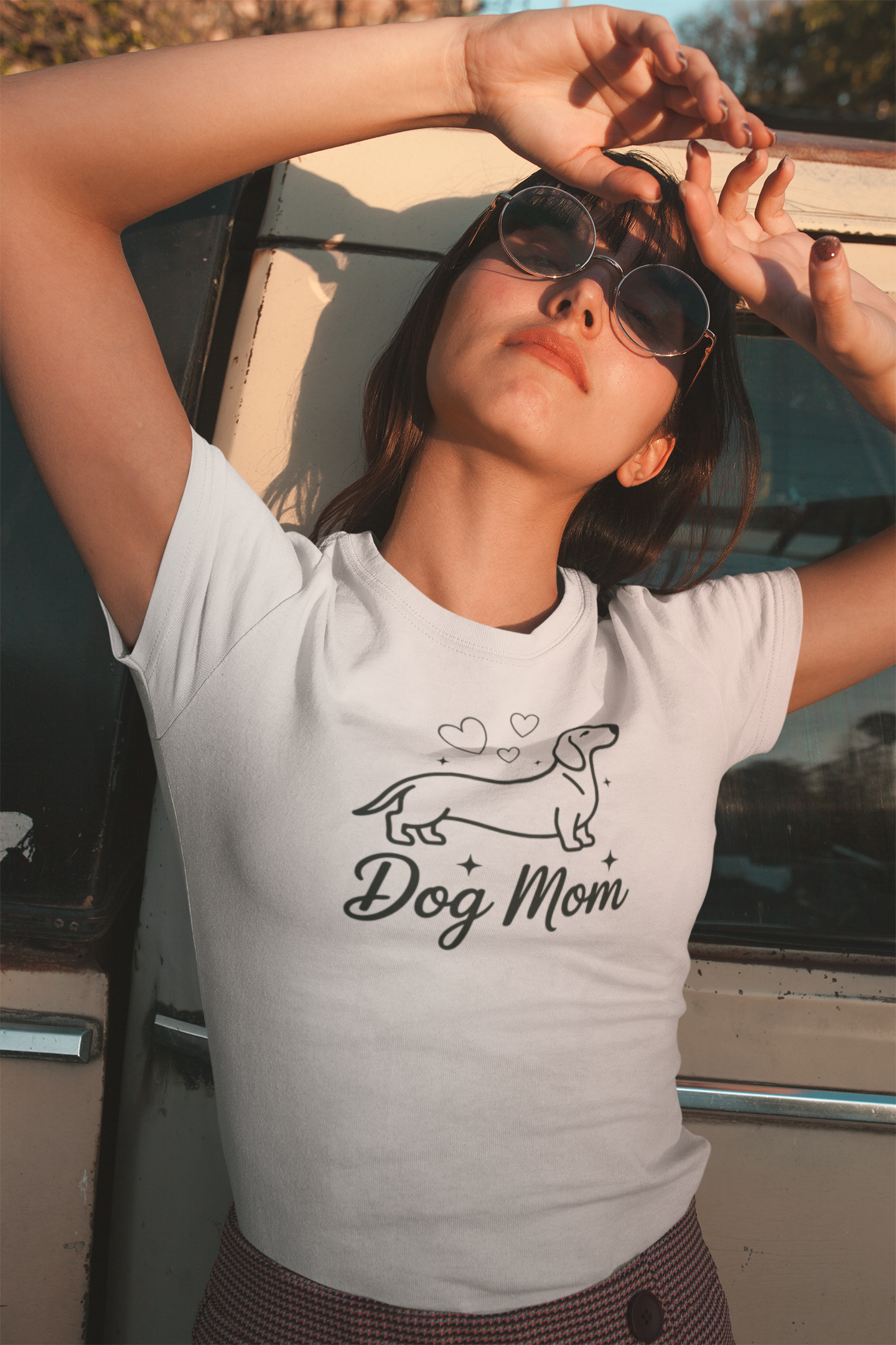Dachshund Mama Tee