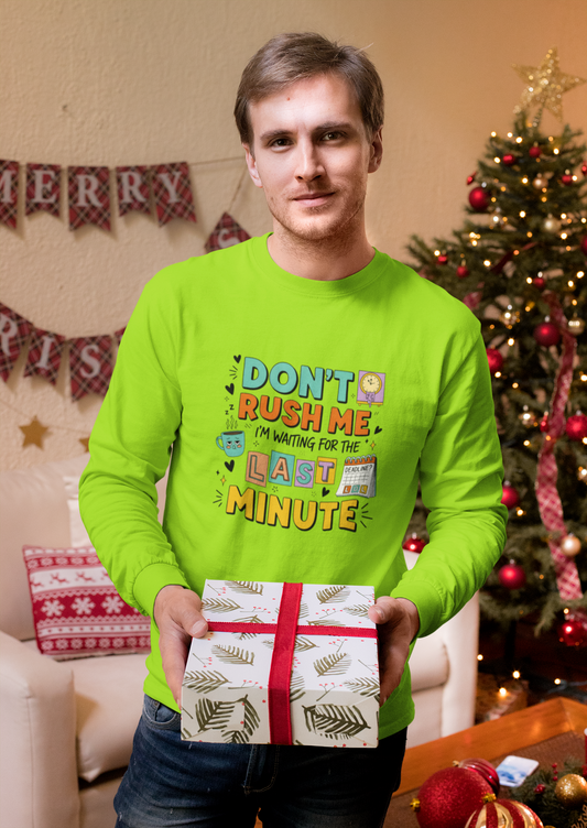 Last Minute Vibes Long Sleeve Tee