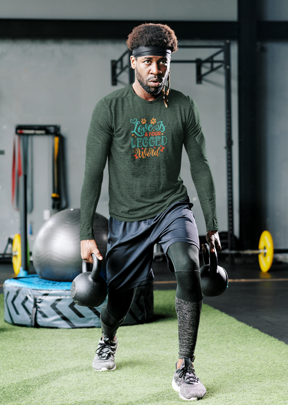 Love Is A Four-Legged World Long Sleeve Tee