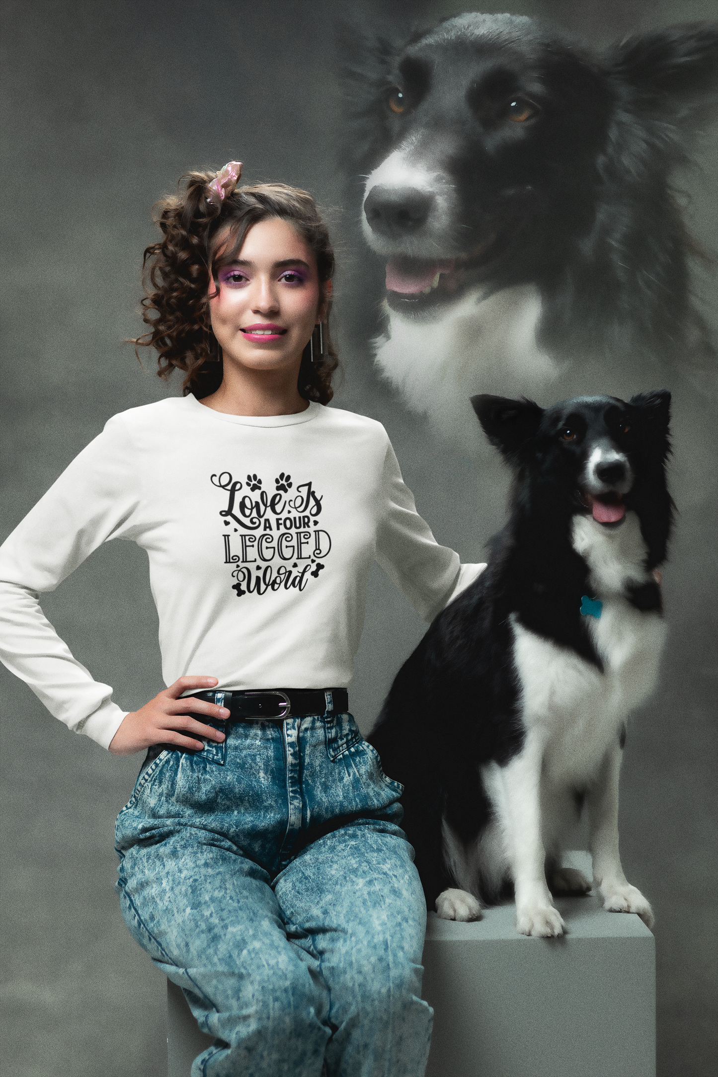 Love Is A Four-Legged World Long Sleeve Tee