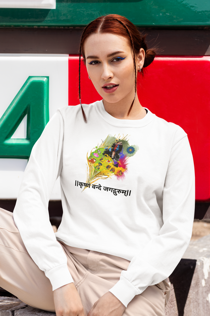 Sri Krishna Long Sleeve Tee