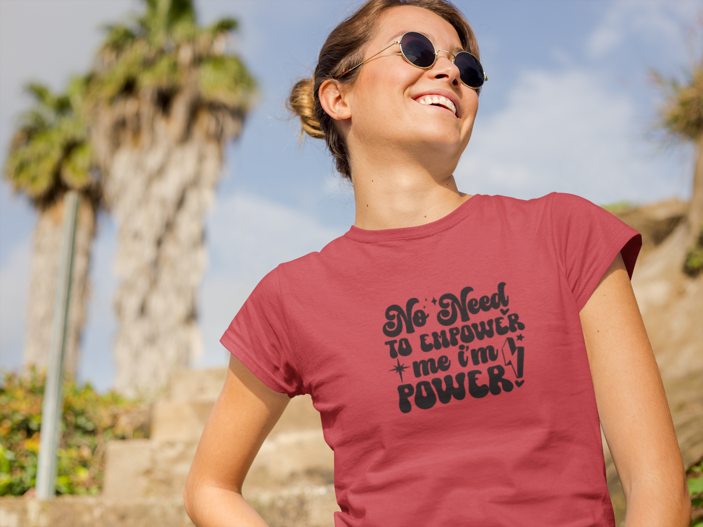 No Need To Empower Cotton Tee