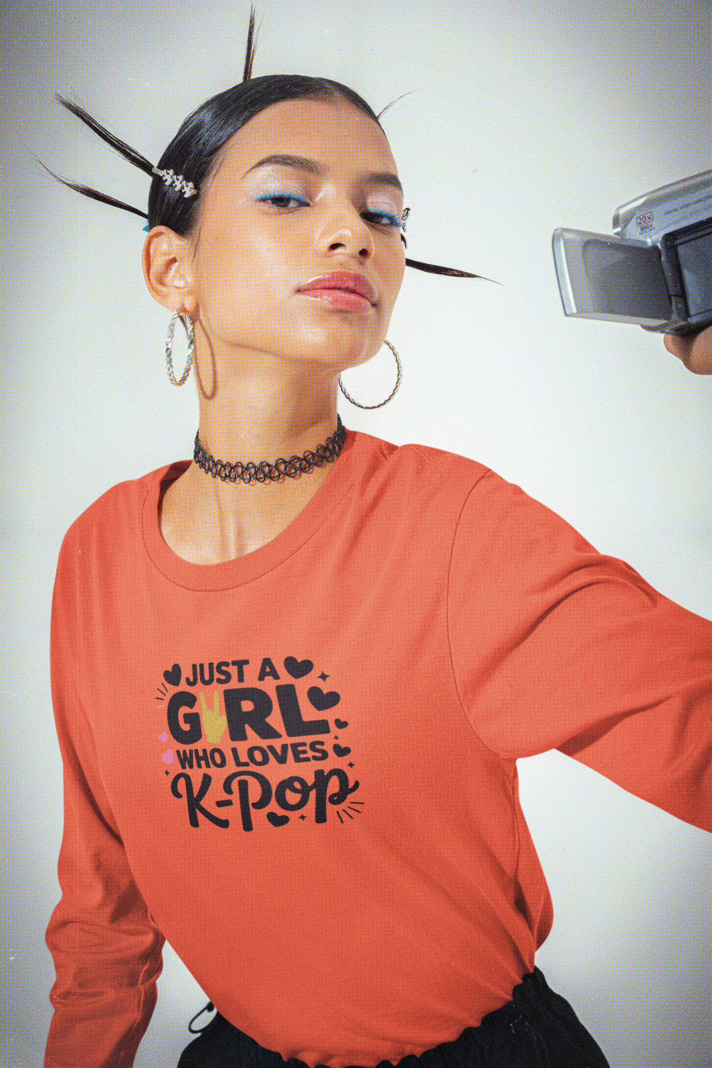 Just A Girl Who Loves K-Pop Long Sleeve Tee