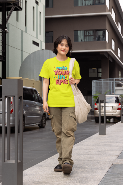 Make your Life Epic Cotton Tee