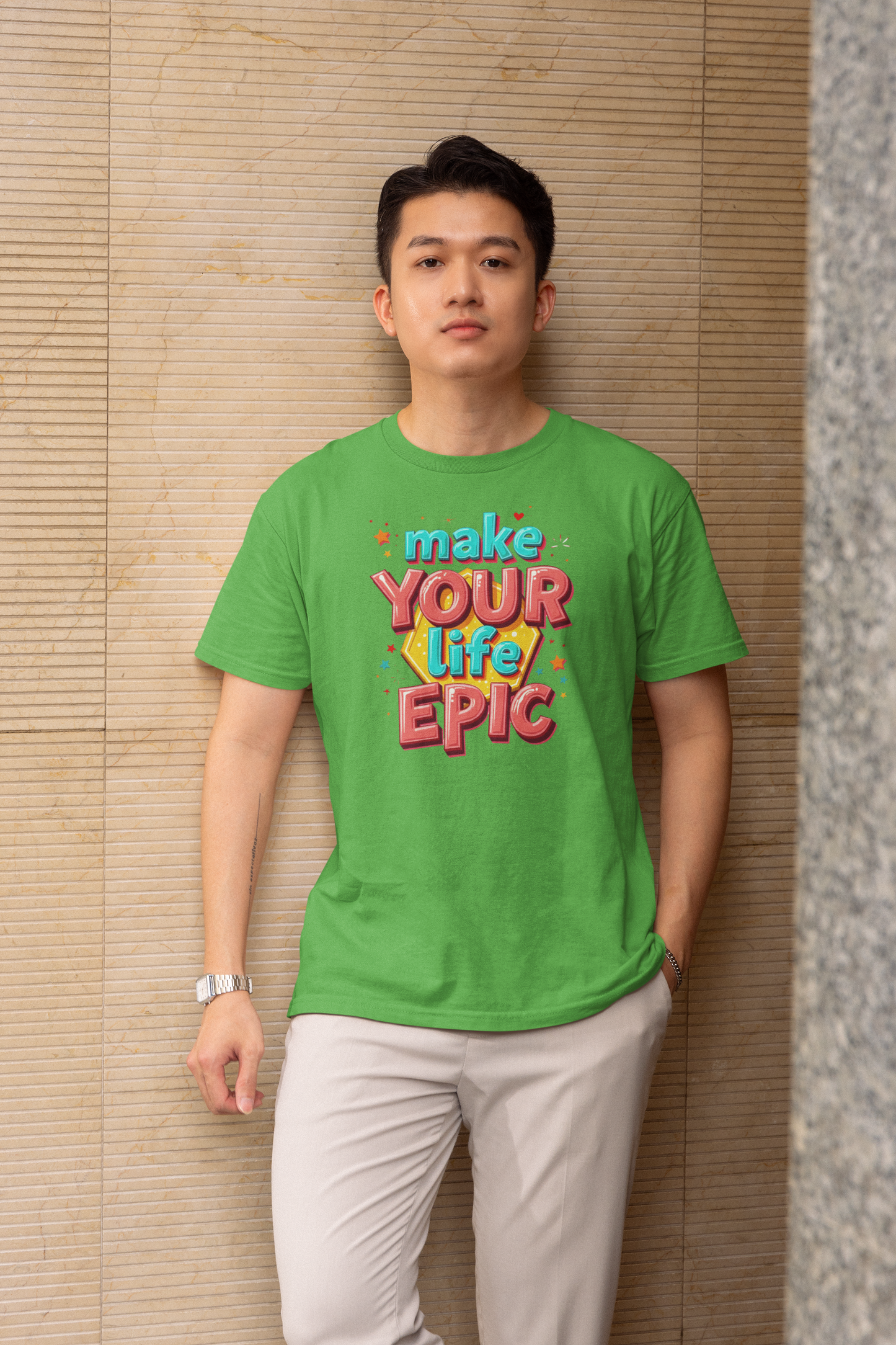 Make your Life Epic Cotton Tee