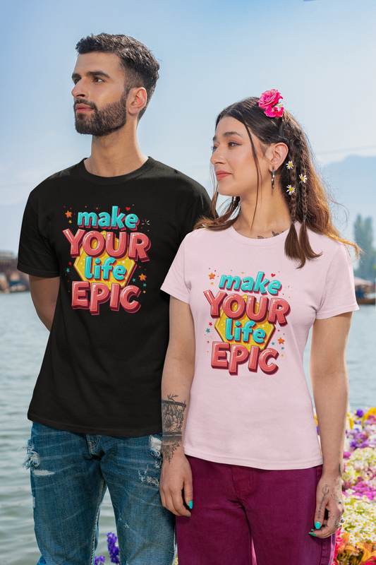 Make your Life Epic Cotton Tee