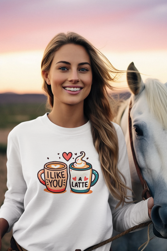 I Like You A Latte Long Sleeve Tee