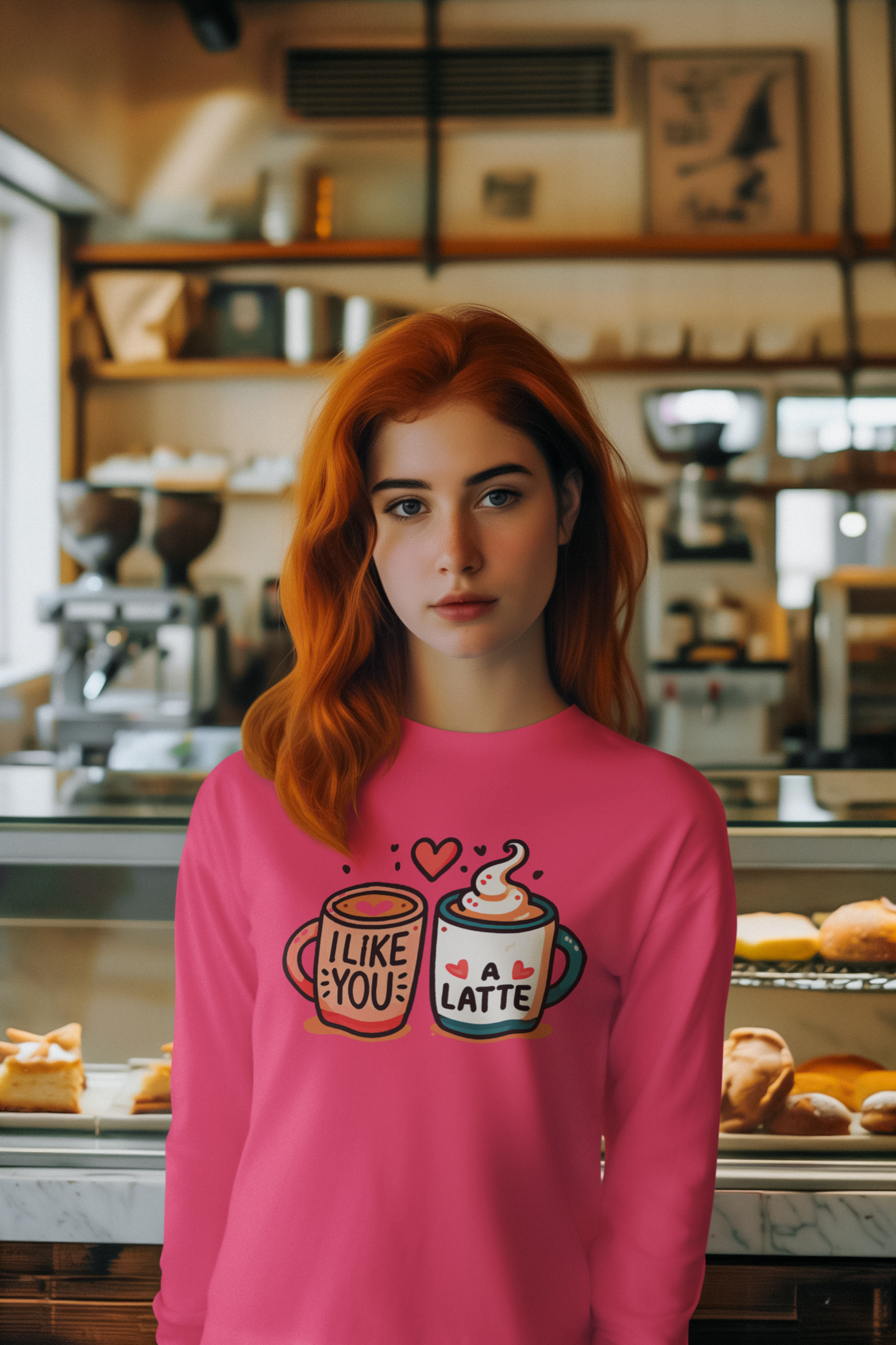 I Like You A Latte Long Sleeve Tee